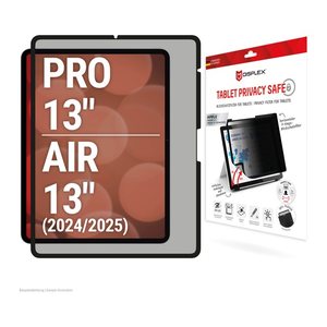 DISPLEX® Privacy Safe wiederablösbare 2-Wege Display-Blickschutzfolie für Apple
