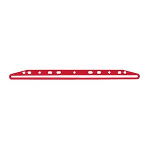 Top-Print Abheftschienen rot DIN A4 25 Blatt, 25 St.