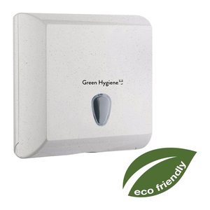 Green Hygiene® Papierhandtuchspender HOCHSTAPLER weiß-meliert Kunststoff, 1 St.