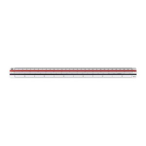 M + R Dreikantmaßstab 30,0 cm, weiß
