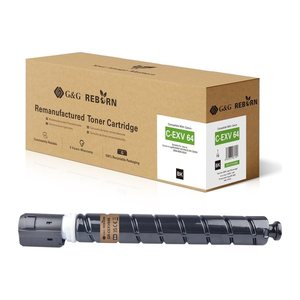 G&G Reborn Toner kompatibel mit Canon C-EXV 64 (5753C002) B