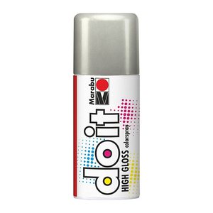 Marabu Do it High Gloss Acrylspray Sprühfarbe silber, 1 St.
