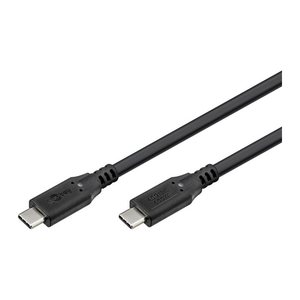 goobay USB 4 USB-Kabel 1,0 m schwarz, 1 St.