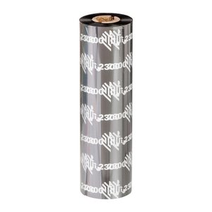 ZEBRA 2300 schwarz Thermo-Druckfolien, 12 Rollen