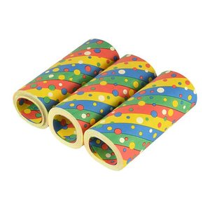 PAPSTAR Luftschlangen Confetti bunt 3 St.