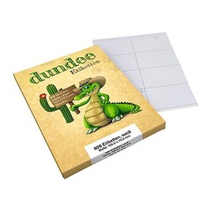 dundee Etiketten weiß 105,0 x 70,0 mm, 100 Blatt