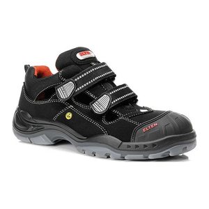 ELTEN® Herren S1P Sicherheitssandalen "SCOTT PRO ESD" schwarz Größe 42, 1 Paar