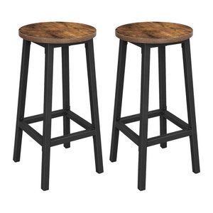 VASAGLE Barhocker LBC32X braun, 2 St.
