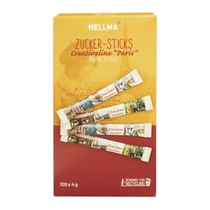 HELLMA  Creativeline Paris Zuckersticks, 100 x 4,0 g
