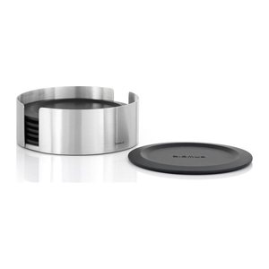 blomus Untersetzer LARETO schwarz Ø 11,2 cm 6-tlg., 6 St.