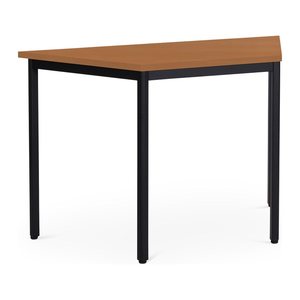 Mehrzwecktisch Trapez – Gestell in Tiefschwarz (1200 x 600 x 750 mm)
