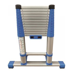 ZARGES Teleskopleiter Compactstep L silber 11 Sprossen, H: 323,0 cm