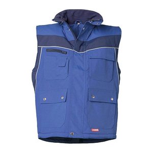 PLANAM® unisex Winterweste PLALINE kornblau, marine Größe 2XL