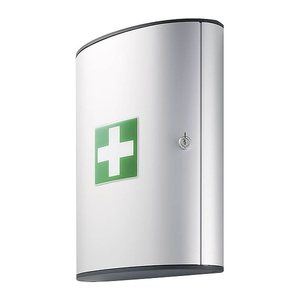 DURABLE Medizinschrank First AID BOX L DIN 13157 silber
