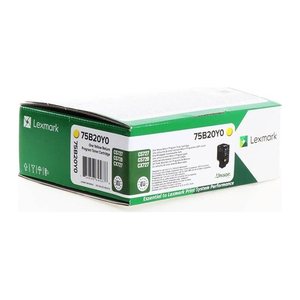 Lexmark 75B20Y0  gelb Toner