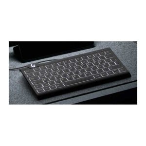 KeySonic Mini Tastatur Nummernblock KSK-5010ELC DE Schwarz