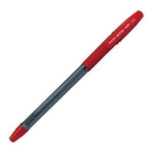 PILOT Kugelschreiber BPS-GP-XB transparent, Schreibfarbe: rot, 1 St.