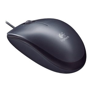 Logitech USB Mouse M90 grau