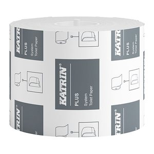 KATRIN Jumbo-Toilettenpapier PLUS System 2-lagig, 36 Rollen