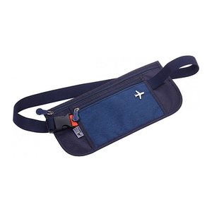 TROIKA Gürteltasche SICHERHEITSGURT blau