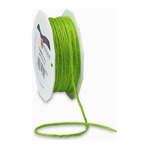 PRÄSENT Kordel Jute matt hellgrün 2,0 mm x 25,0 m