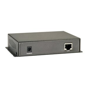 LevelOne PoE Extender Hybrid 1xRJ45 PoE MM LC 2km grau