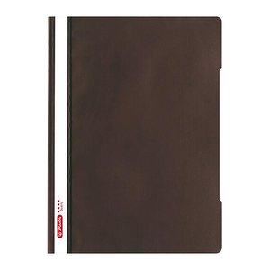 herlitz Schnellhefter Quality Kunststoff braun DIN A4, 1 St.