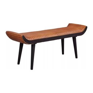 WOHNLING Sitzbank WL6.014 braun Leder 125,0  cm