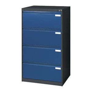 CP C 2000 Acurado Hängeregistraturschrank grau, blau 4 Schubladen 78,7 x 59,0 x 135,7 cm, 1 St.