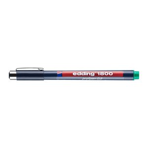 edding 1800 Fineliner grün 0,35 mm, 1 St.