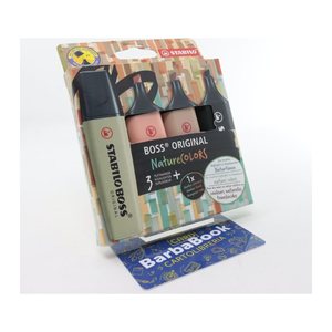 STABILO BOSS ORIGINAL  Textmarker farbsortiert, 4 St.