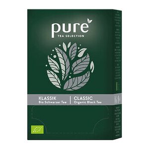 pure Klassik Schwarzer Tee Bio-Tee 25 Portionen