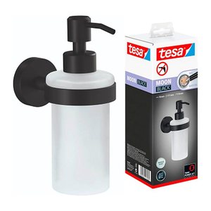 tesa Seifenspender MOON 40565-00000-00 schwarz matt Metall 200,0 ml, 1 St.