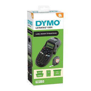 DYMO LetraTag LT-100H Beschriftungsgerät schwarz