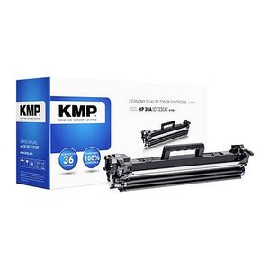 KMP H-T251A  schwarz Toner kompatibel zu HP 30A (CF230A)