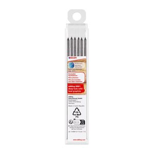edding 8881 Ersatzminen für Tieflochmarker-Bleistift grau, 6 St.