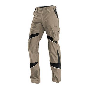 KÜBLER® Herren Arbeitshose "ACTIVIQ" kaki, schwarz Größe 52