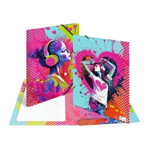 HERMA Sammelmappen A3 Karton Music Girl