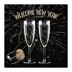 PAPSTAR Servietten Happy New Year 30 St.