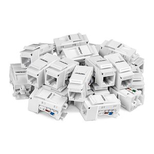 TRENDnet Keystone-Buchsen 25er-Pack Cat6 werkzeuglos 90°
