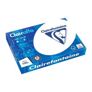 Clairefontaine Kopierpapier Clairalfa DIN A3 100 g/qm 500 Blatt