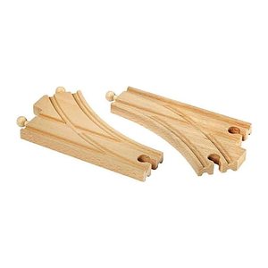 BRIO® Bogenweichen 33346 Spielzeugeisenbahnen-Zubehör