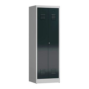 ClassiX Spind anthrazit, lichtgrau X-510428, 1 Schließfach 59,0 x 50,0 x 180,0 cm