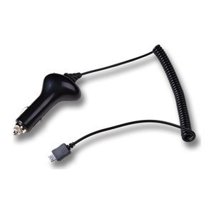 2GO KFZ-Ladegerät 5W Micro-USB Spiralkabel CE certified sw