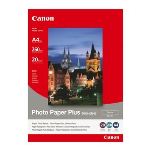 Canon Fotopapier SG-201 DIN A4 satiniert 260 g/qm 20 Blatt