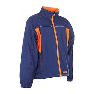 PLANAM® Herren Softshelljacke "BASALT NEON" marine Größe 3XL