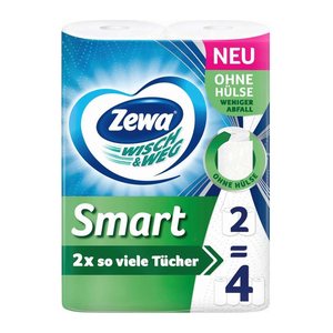 Zewa Küchenrollen WISCH&WEG Smart 2-lagig, 2 Rollen