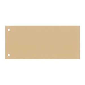 DONAU Trennstreifen DONAU chamois, 190 g/qm Karton 23,5 x 10,5 cm, 100 St.