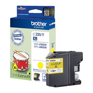 brother LC-22UY gelb Druckerpatrone