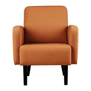 meet powered by PAPERFLOW Sessel LISBOA braun schwarz Stoff 71,0 x 81,5 x 83,0 cm, 1 St.